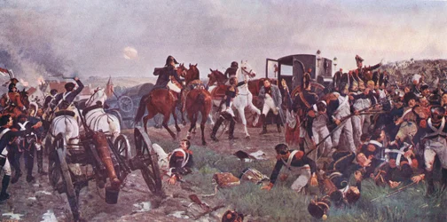 Na noite de Waterloo AD 1815